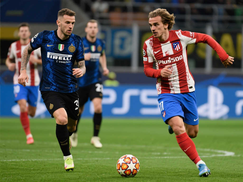 国米主场迎战马竞：火热状态或助蓝黑军团抢占先机